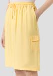 Миди юбка comma casual identity, Light yellow - фото 4