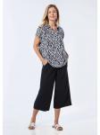 Блуза GOLDNER, цвет schwarz/weiß/gemustert - фото 2