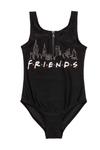 Купальник для девочек-друзей Vanilla Underground, черный - фото 3