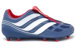 Predator Precision FG Синий Серый Университетский Красный Adidas - фото 2