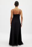 Платье макси SEAM DETAIL NA-KD, черный - фото 2