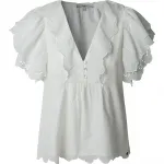 Блузка с коротким рукавом Pepe Jeans Dame, белый - фото