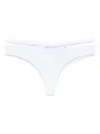Трусики-бикини с вырезами Maison Close, белый - фото