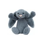 JELLYCAT Плюшевая игрушка bashful dusky blue bunny - фото