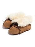 Ботинки Minnetonka Sheepskin, Cognac - фото 8