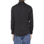 Рубашка мужская черная Celine, черный - фото 4