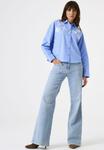 Блуза Garcia Button-down blouse, River Valley/Blue - фото 2