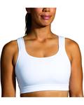 Бюстгальтер Brooks Convertible 2.0 Sports Bra, белый - фото