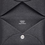 HERMES Кардхолдер Calvi Epsom из телячьей кожи - фото 6