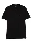 Рубашка-поло с логотипом C.P. Company, черный - фото