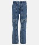 Джинсовые брюки карго Cooper AGOLDE, синий - фото