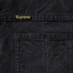 Стираная вельветовая рубашка Supreme, черный - фото 3