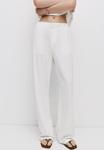 Брюки PULL&BEAR Trousers, White - фото