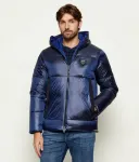 Пуховая куртка regular fit Ea7, темно-синий - фото