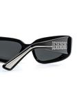 Солнцезащитные очки Dolce & Gabbana Eyewear DNA в прямоугольной оправе, черный - фото 3