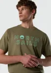 Футболка с принтом North Sails, Deep Green - фото 4