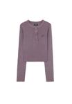 Топ OVS HENLEY FITTED, Light Purple/Lilac - фото