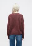 Джемпер Vero Moda VMBOOM O NECK PULLOVER, Rose Brown/Mauve - фото 3