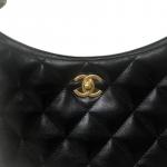 CHANEL Сумка через плечо с алмазным узором Women's Black - фото 2