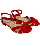 Женские сандалии Palma красные Reqins - фото