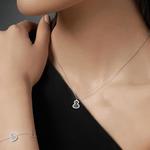 Qeelin Wulu 18K White Gold ожерелье женское - фото 5