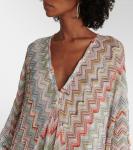 Пляжное платье зигзаг из ламе Missoni, MULTICOLOR / WHITE BASE - фото 4