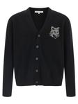 Кардиган «Fox Head» Maison Kitsuné, черный - фото