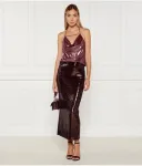 Топ regular fit Patrizia Pepe, бордовый - фото 2