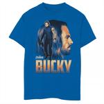 Футболка с рисунком «Зимний солдат Marvel Avengers» для мальчиков 8–20 лет Licensed Character - фото