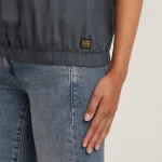 Рубашка G-Star Stand Up Collar Sleeveless, серый - фото 5