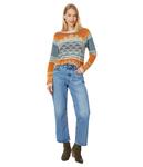 Свитер Pendleton Raglan Cotton Pullover, Rust/Blue Multi - фото 4