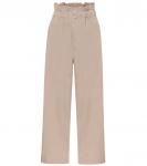 Широкие брюки-пакеты LOW CLASSIC, Light Beige - фото