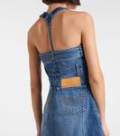 Джинсовое макси-платье Jean Paul Gaultier, Vintageblue - фото 6