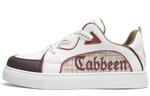 Кроссовки Cabbeen Skateboarding Shoes Men Low-top, бежевый/черный - фото