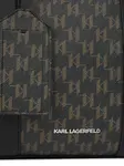 Сумка с монограммным узором Karl Lagerfeld, черный - фото 4