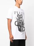 Philipp Plein футболка с принтом Snake, белый - фото 3