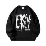 Свитшот мужской YIVIKII, бордовый - фото 3