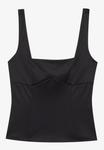 Топ Even&Odd Top, Black - фото 4