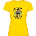 Футболка Kruskis Stay Healthy, желтый - фото