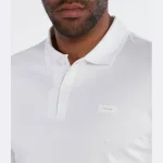 Рубашка-Поло узкого кроя Calvin Klein, белый - фото 4