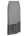 Юбка макси Agnona, серый - фото