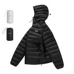 FENGXUELANG Унисекс пуховик, Light Gray - фото 3