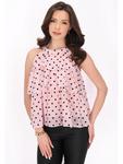 Блузка faina, розовый - фото 3