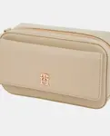 Сумка через плечо с карманом, кремового цвета Tommy Hilfiger - фото 3
