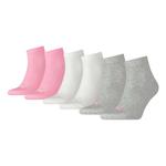 Походные носки Puma, цвет rosa/weiss/grau - фото
