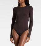 Берлинский джерси боди Wolford, Dark Woood - фото 3