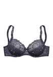 Бюстгальтер с эффектом пуш-ап Lascana, темно-синий - фото