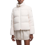 Куртка с молнией и утеплителем Moncler, айвори - фото 4