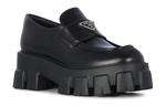 Кроссовки brushed leather monolith loafers 'black' Prada, черный - фото 3