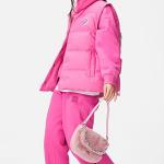 Сумка через плечо розовая LINING - фото 6